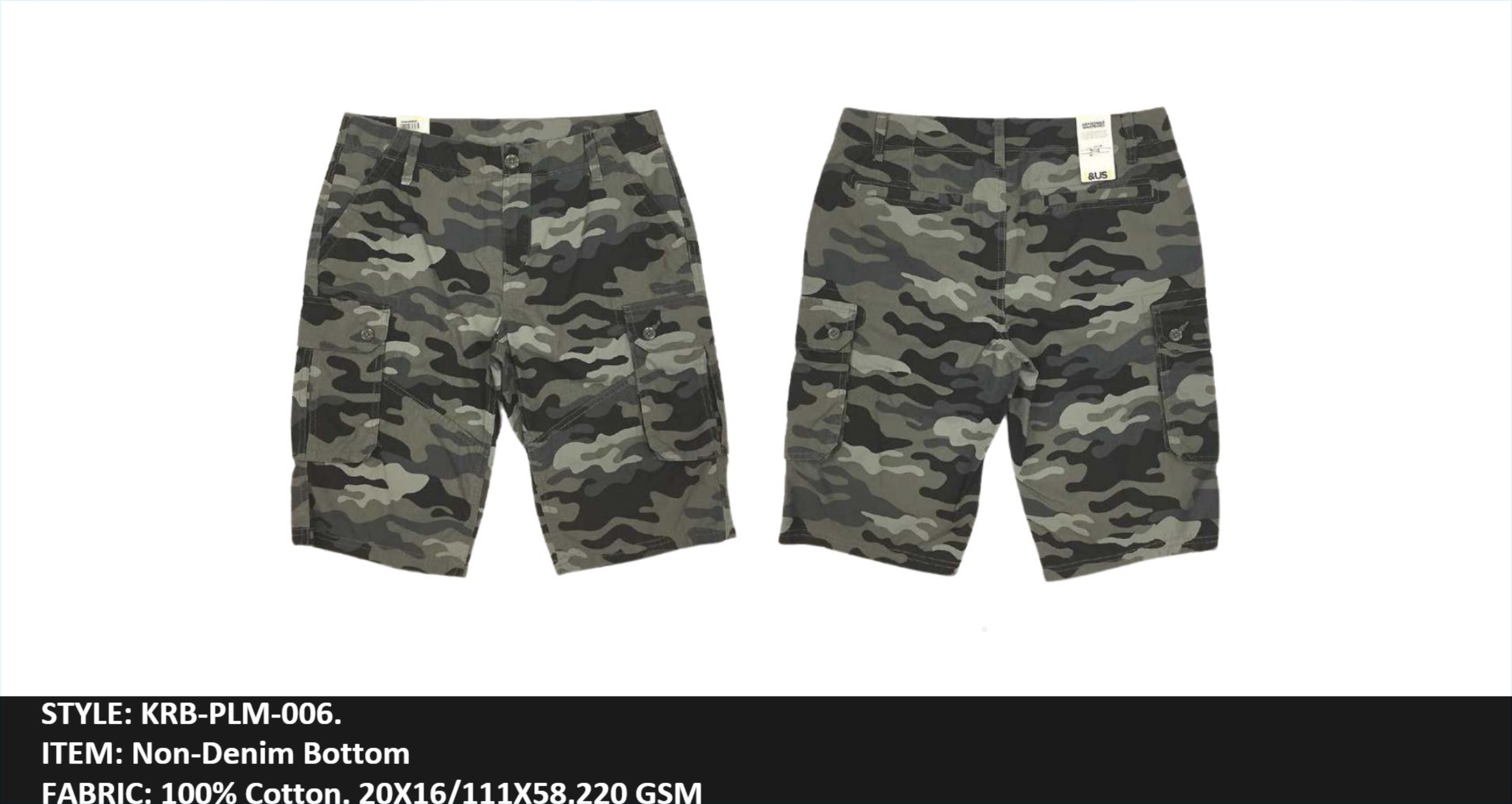 Non-Denim Bottom shorts